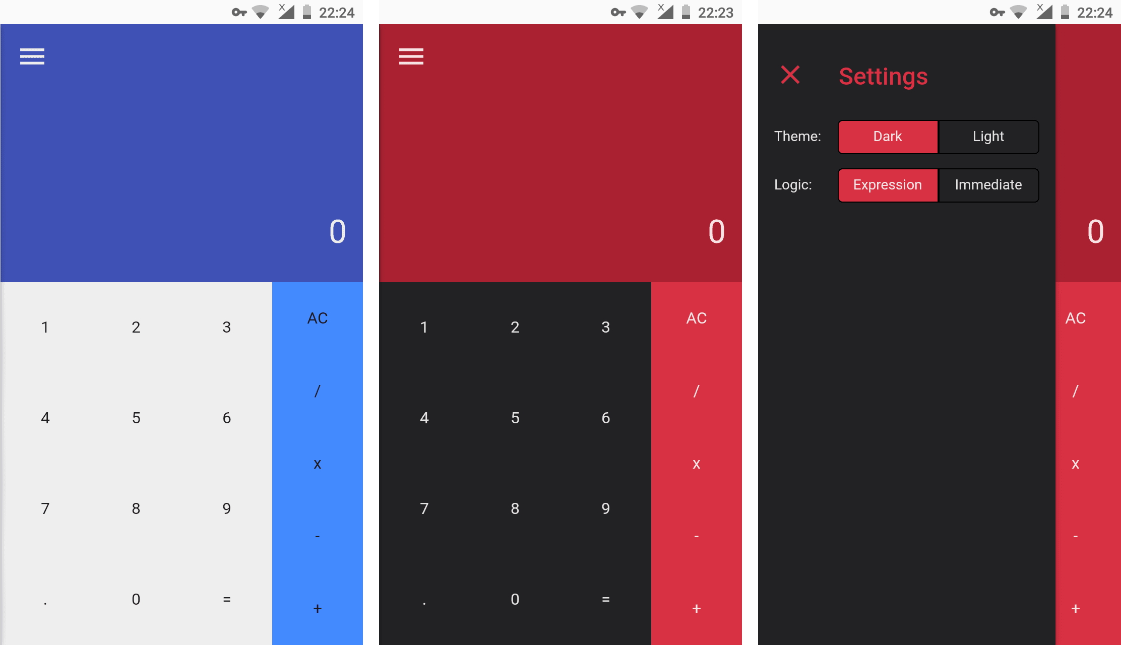 Calculator screenshot 1