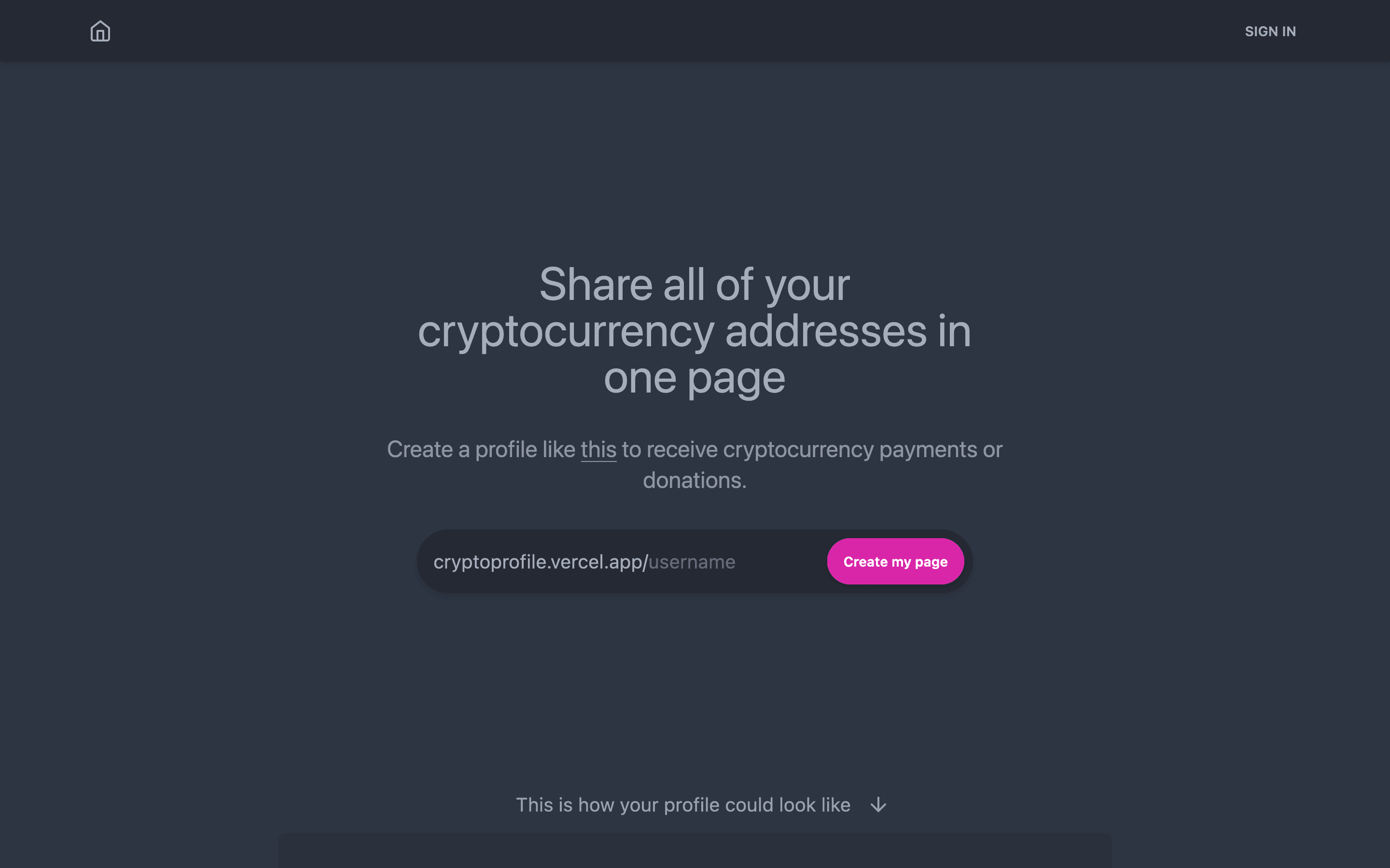 Crypto Profile screenshot 4