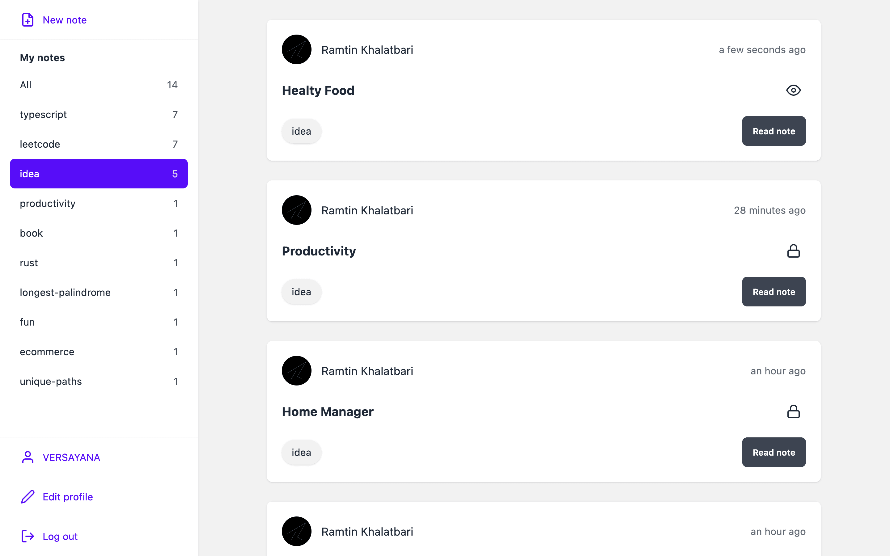 Markdown Notes screenshot 4