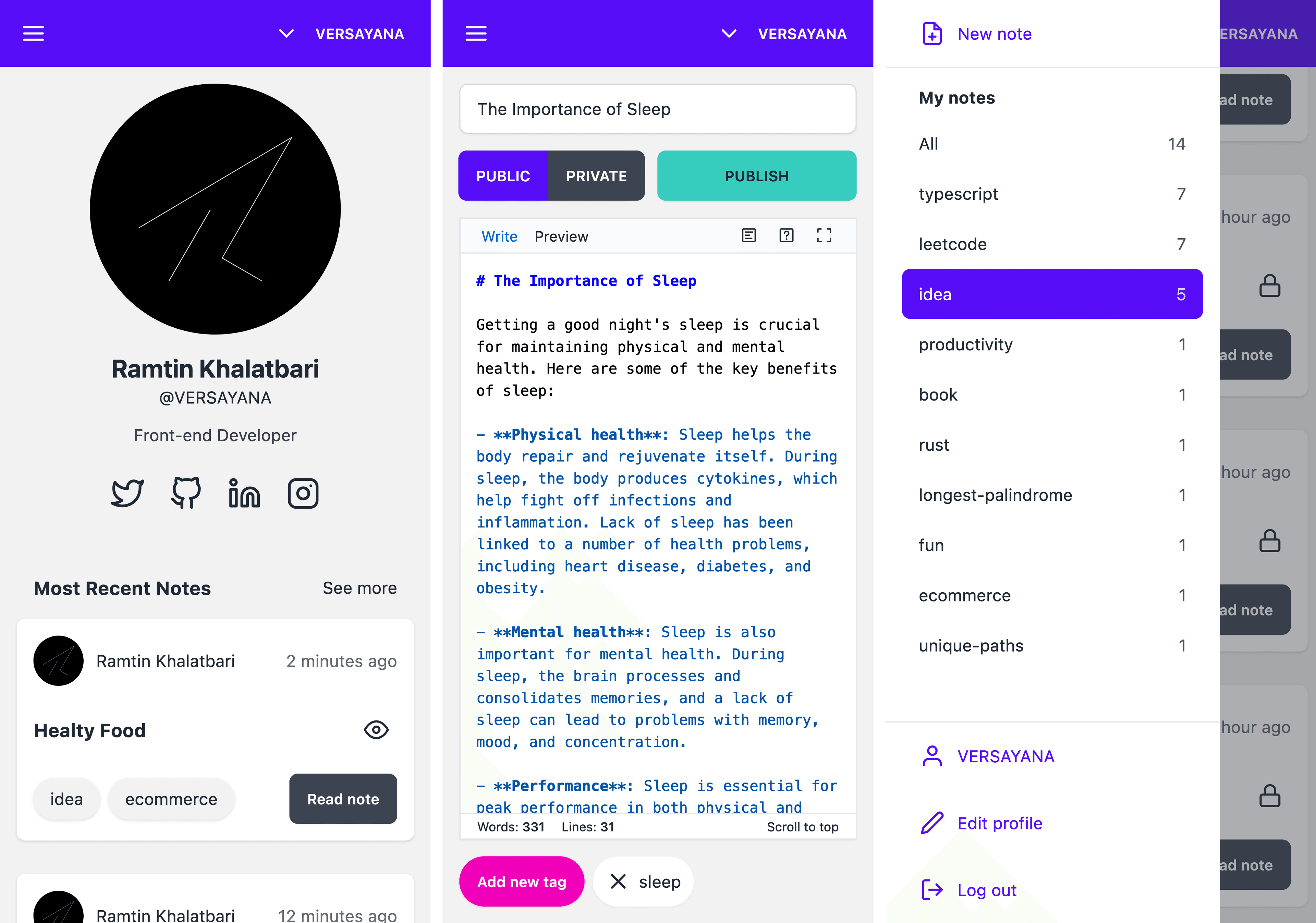 Markdown Notes screenshot 8