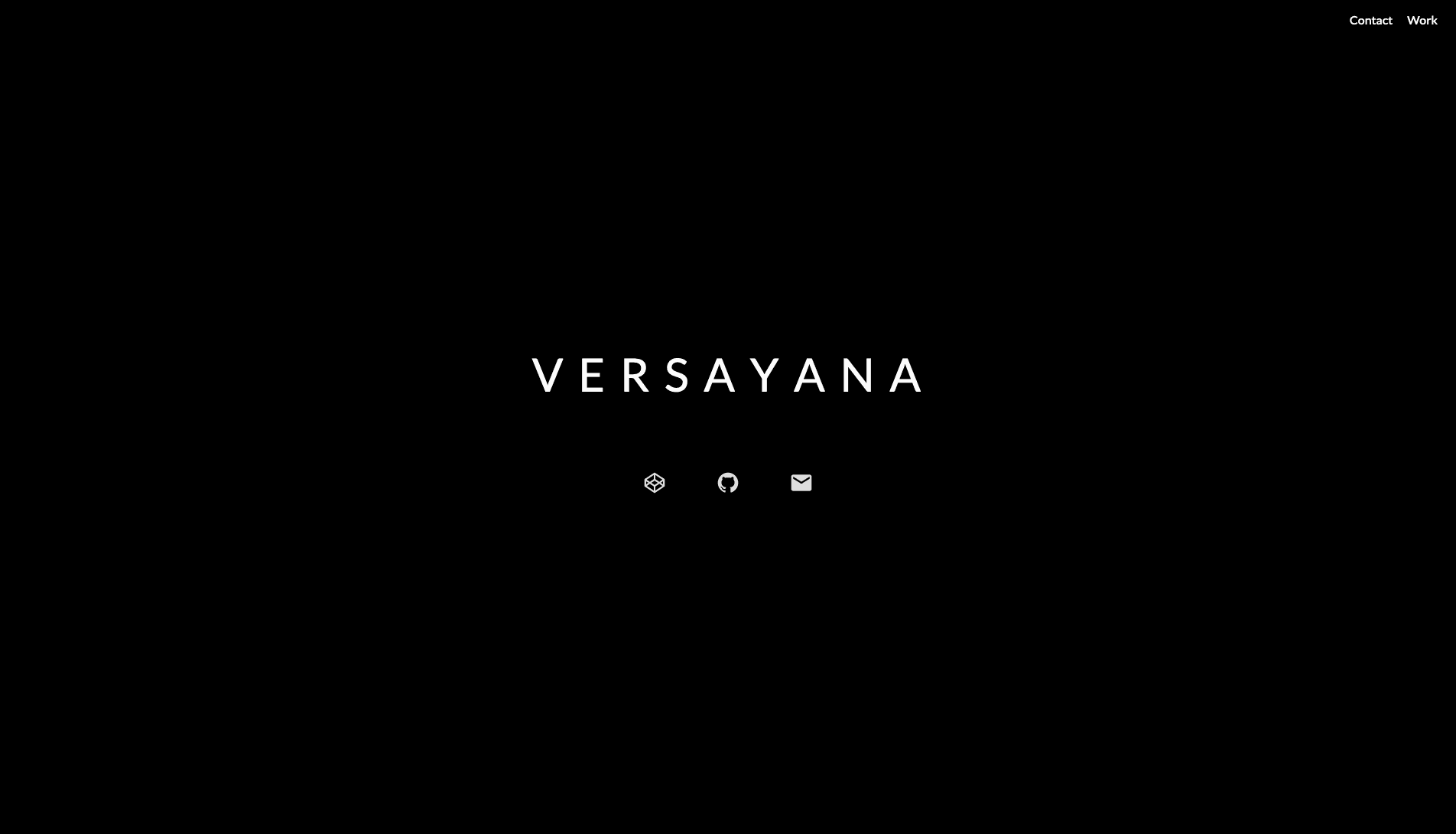 Personal Portfolio Webpage screenshot 1